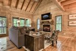 Welcome Inside This Custom Log Home